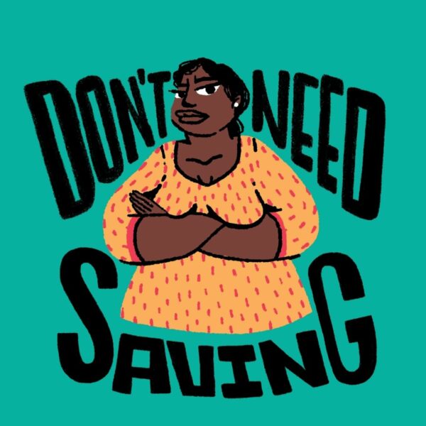 Don't Need Saving! Wall Poster