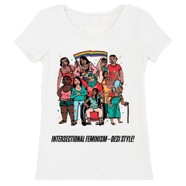 Intersectional Feminism—Desi Style! T-shirt